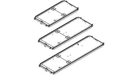Durchstiegsbelag UAL-3, 75 x 150/3<br/>Durchstiegsbelag UAL-3, 75 x 200/3<br/>Durchstiegsbelag UAL-3, 75 x 250/3