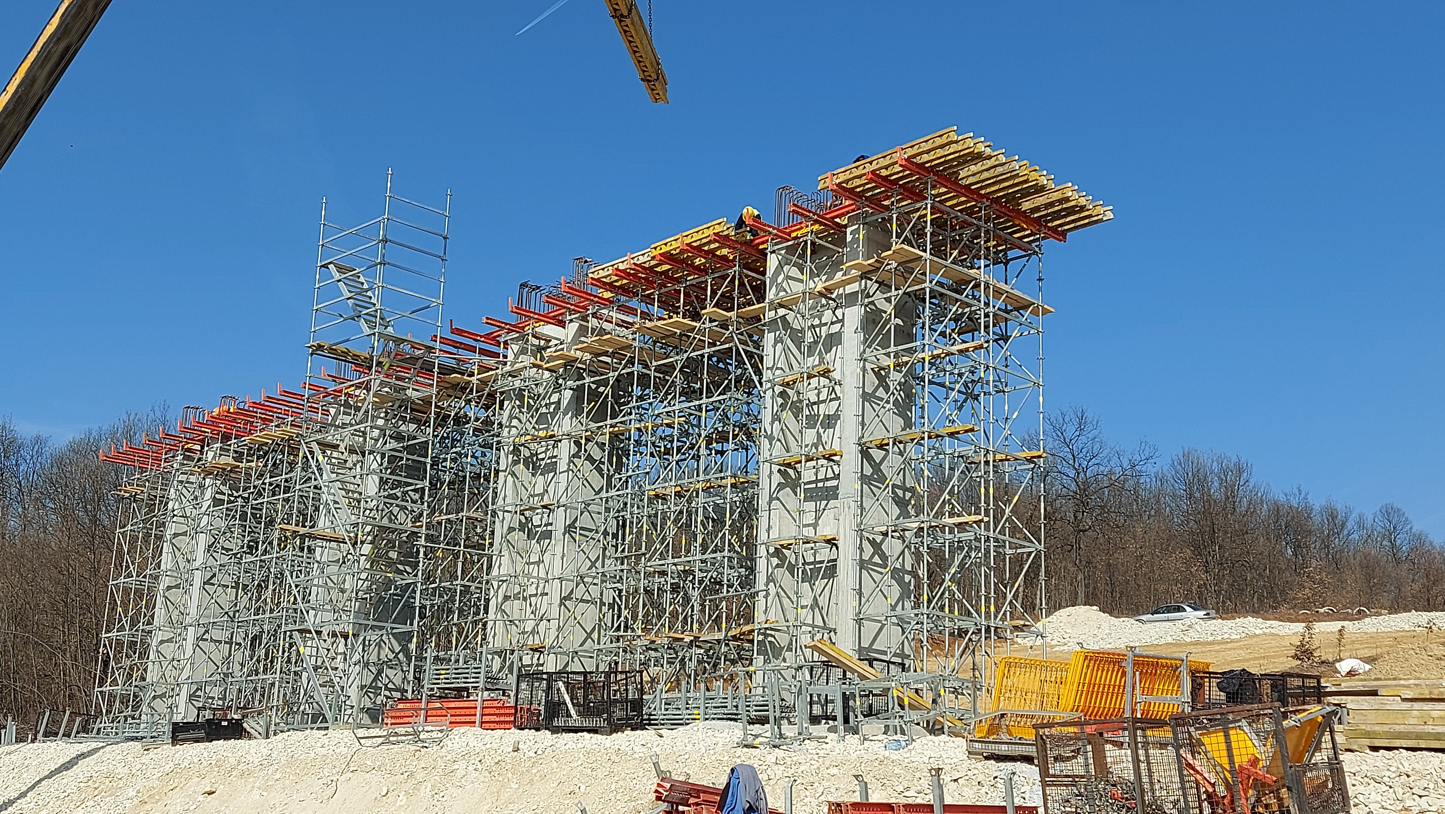 Подпорно скеле PERI UP Flex