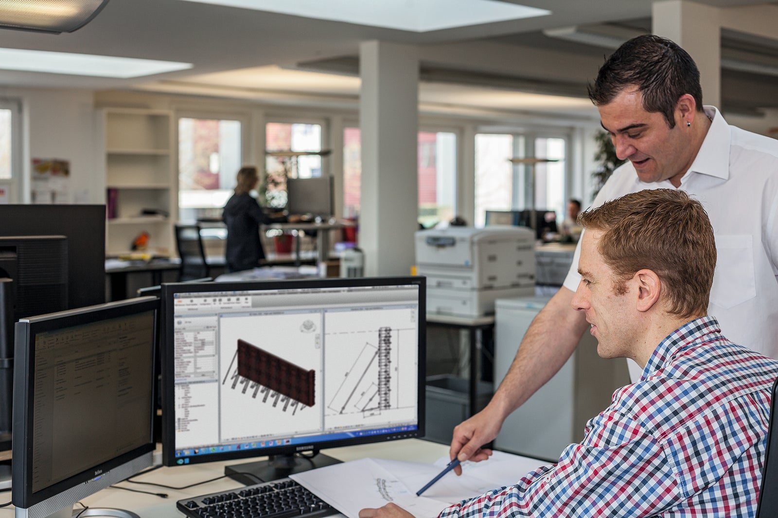 Since 2016, users of BIM software have been able to find comprehensive component libraries with PERI material. This allows designers to use PERI components without having to leave the familiar environment of their BIM software. 