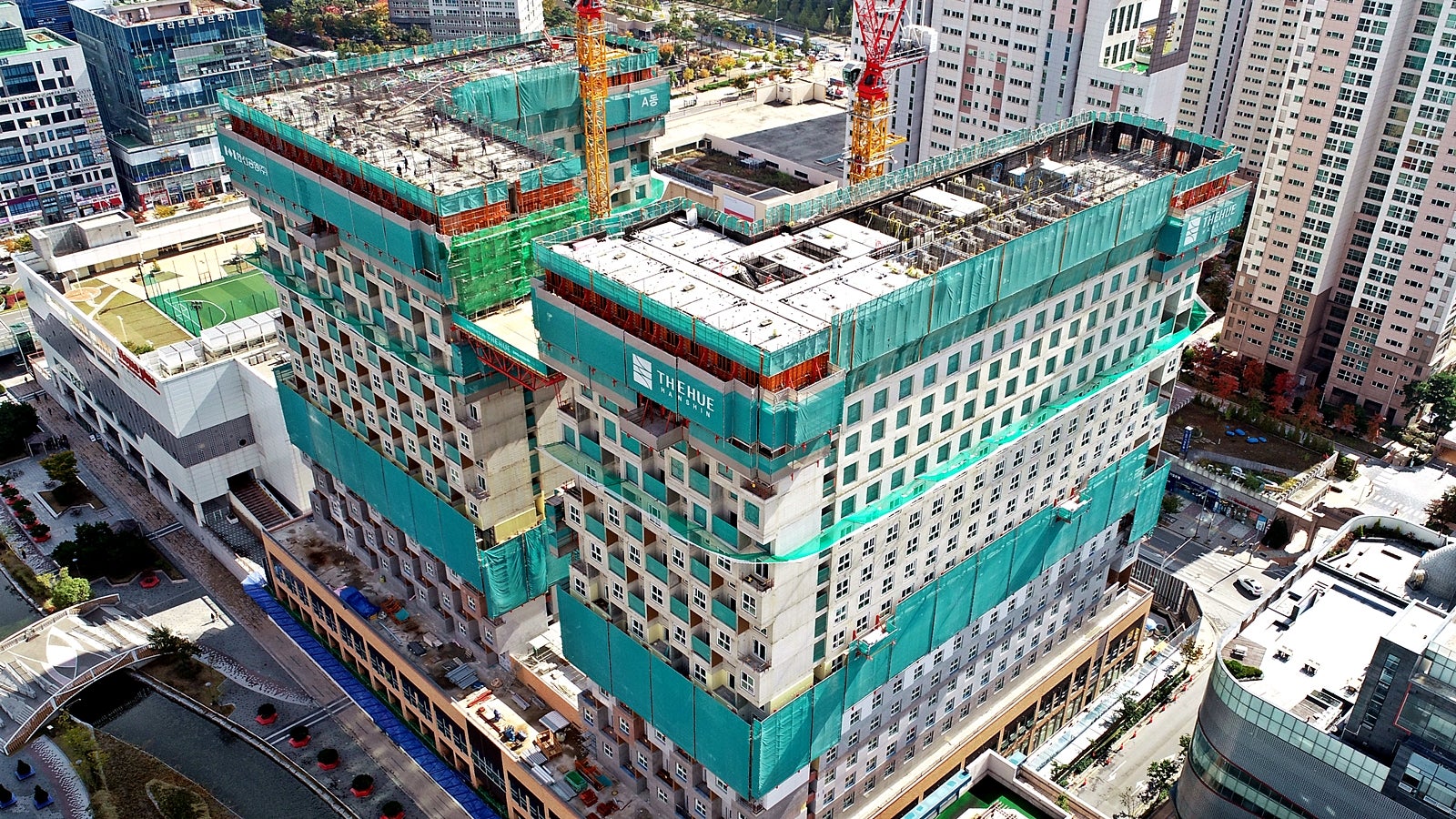 청라 한신더휴 커낼웨이, 청라국제도시, 인천시