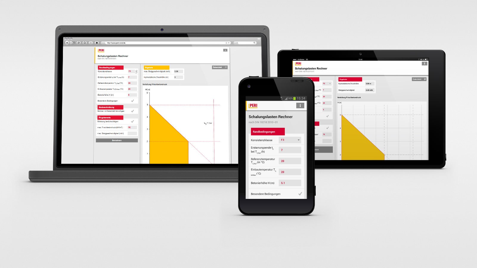 PERI offers various apps and tools for day to day operations on the construction site for a variety of end devices. The focus is always on the benefits for day-to-day operations on the construction site; all apps deliver concrete added value to the user.