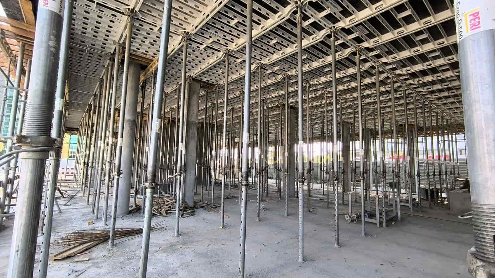 Construção de Kori com cofragem APHADECK E TRIO