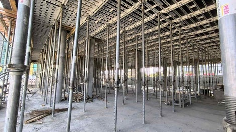 Construção de Kori com cofragem APHADECK E TRIO