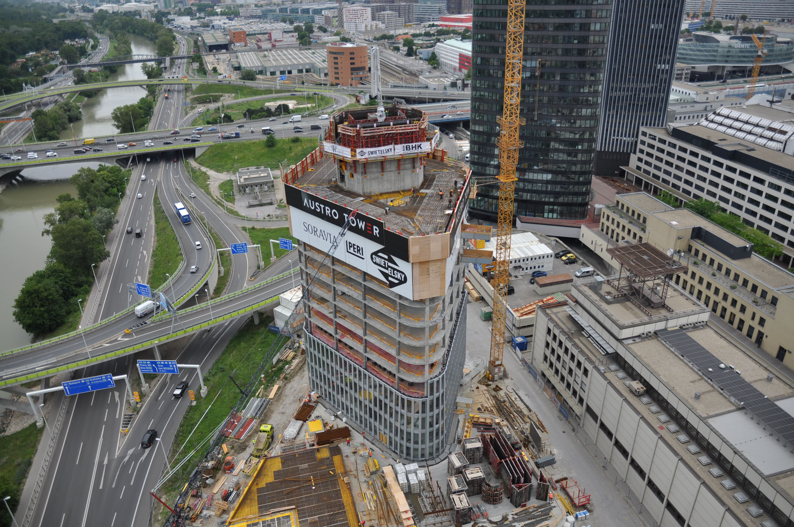 RCS-P Kletterschutzwand über 2,5 Geschosse