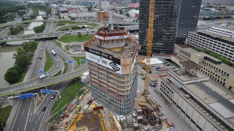 RCS-P Kletterschutzwand über 2,5 Geschosse