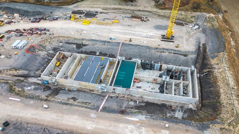 Ongoing upgrades to the water treatment plant to serve the growing population of Billings. This phase includes the addition of a new water vault structure.