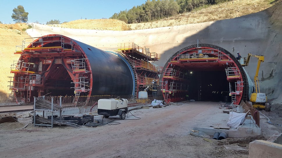 Vallirana Tunnel Barcelona, Spain