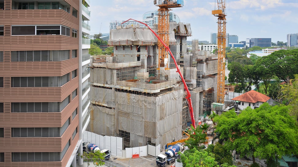 Overview of Rochester Commons – 17 storey mixed-used tower 