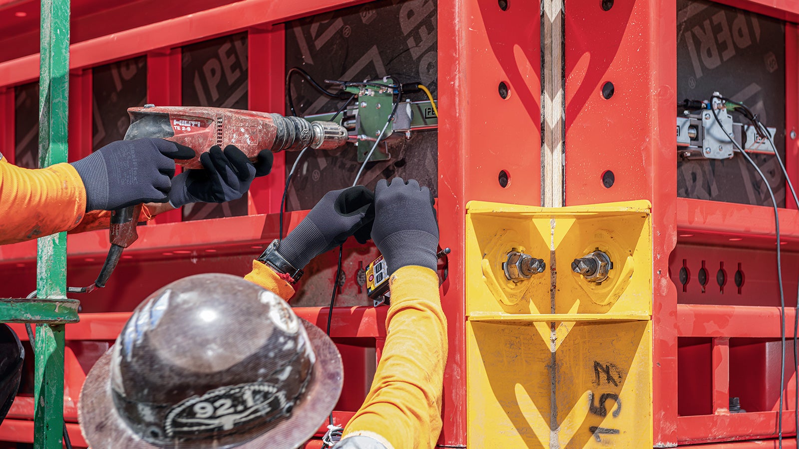 Der InSite Construction Drucksensor ist ein weiterer Baustein für einen beschleunigten Betonierprozess. (Foto: Greg Folkin Photography)