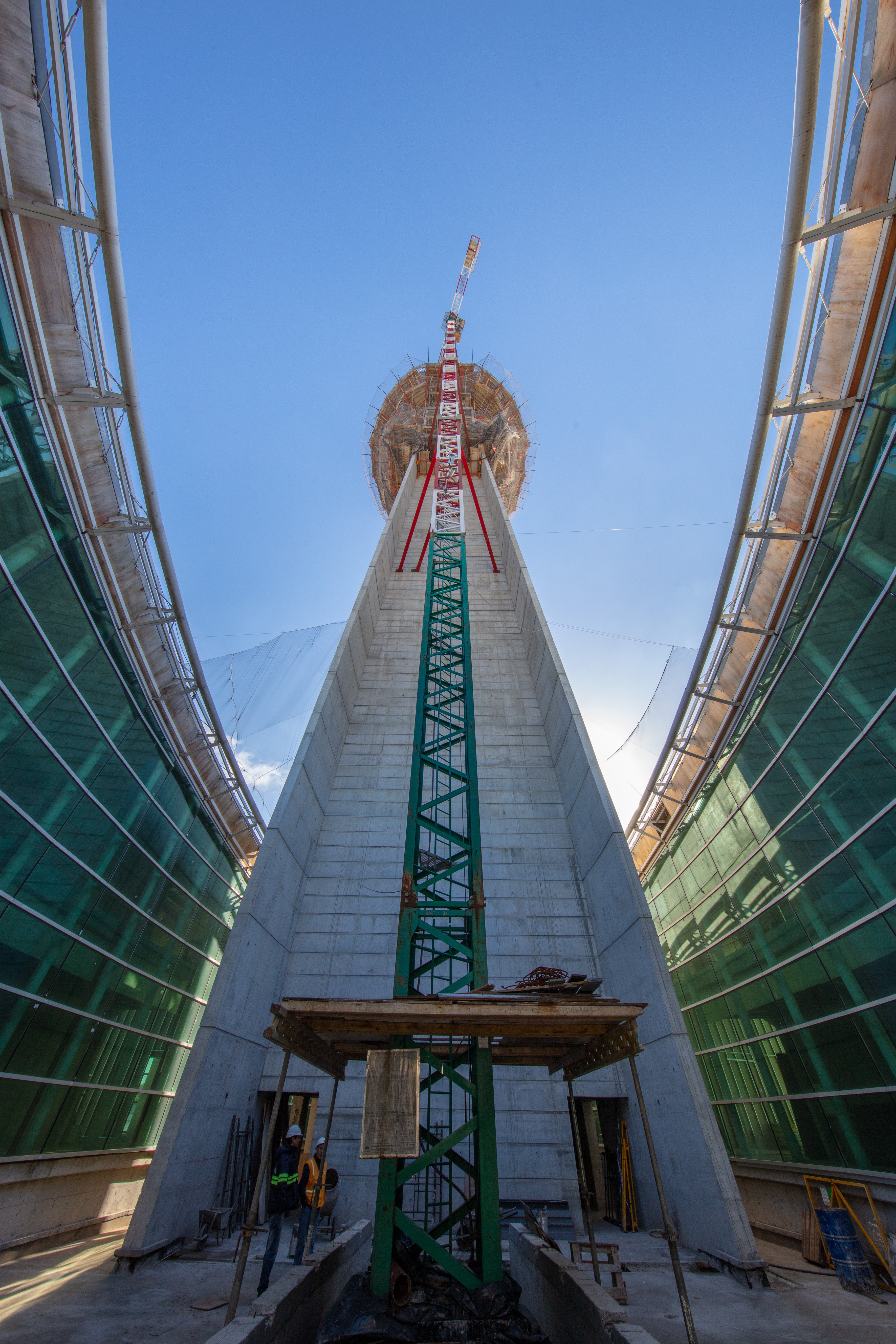 Vista desde el interior del Domo del techo
