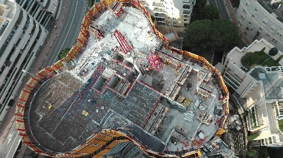 Vue aérienne de la Tour Giroflées