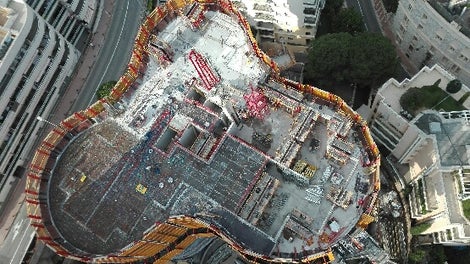 Vue aérienne de la Tour Giroflées