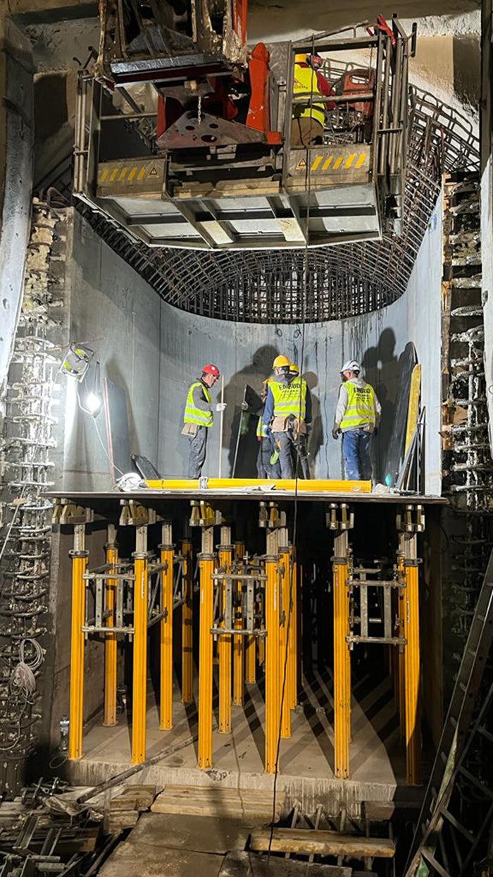 Budowa tunelu pod Świną