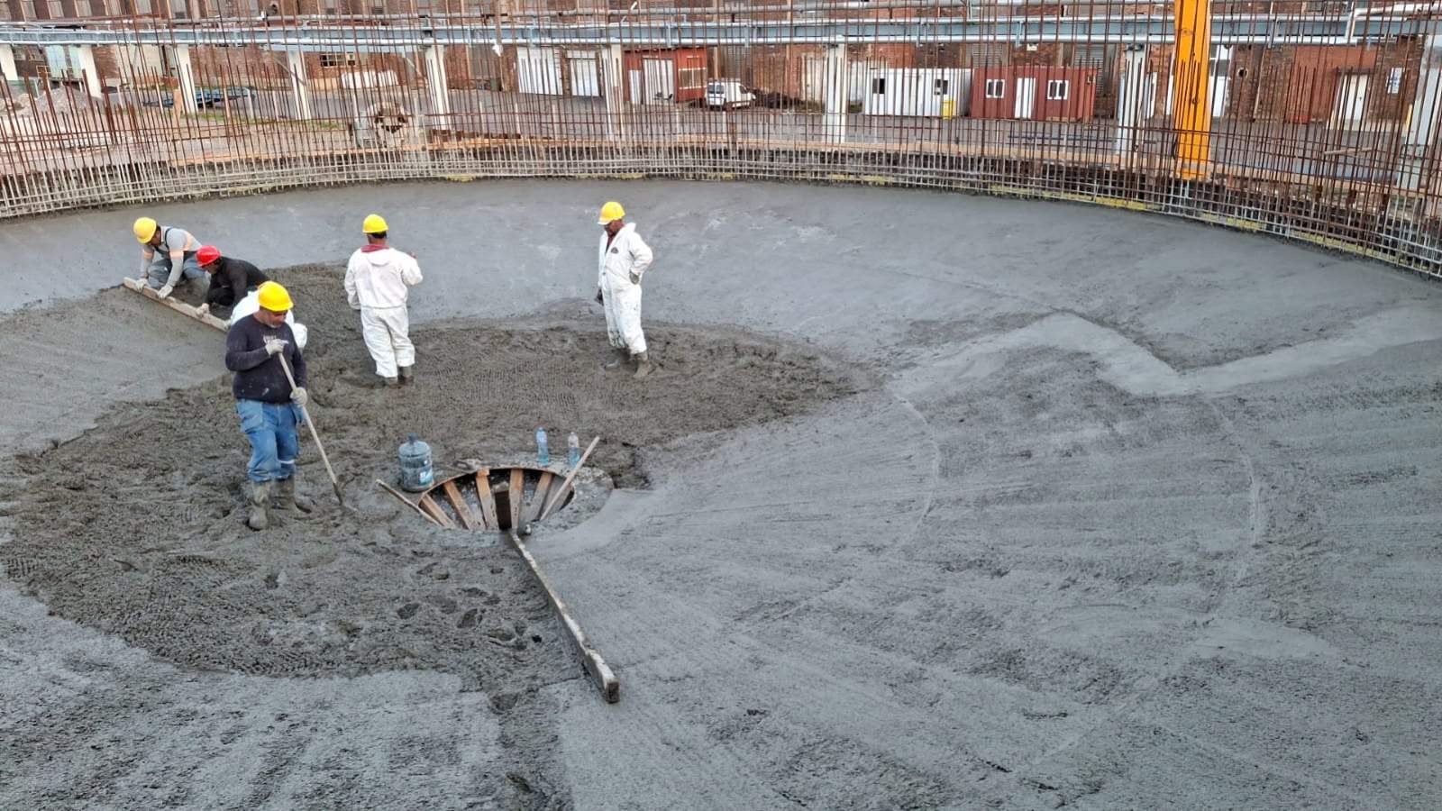 Изпълнение на бетонни работи с осигурена безопасност и контрол