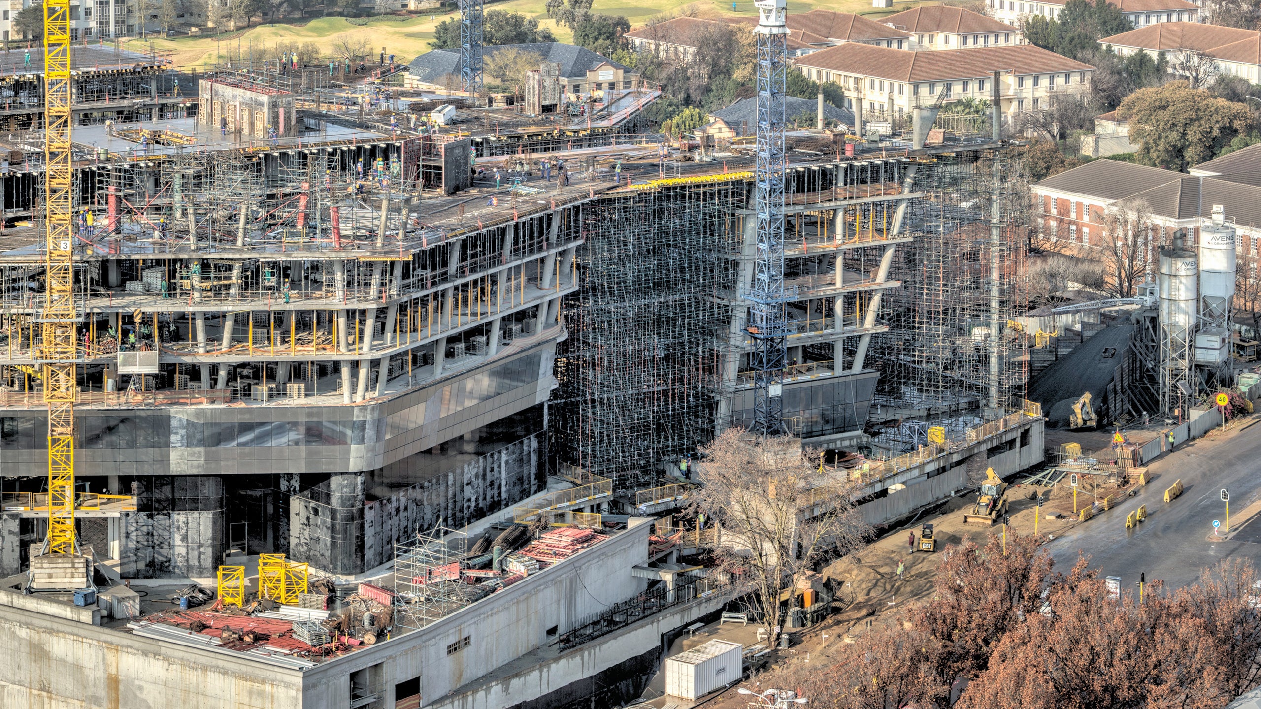 Creative formwork for Sasol’s new head office in Sandton