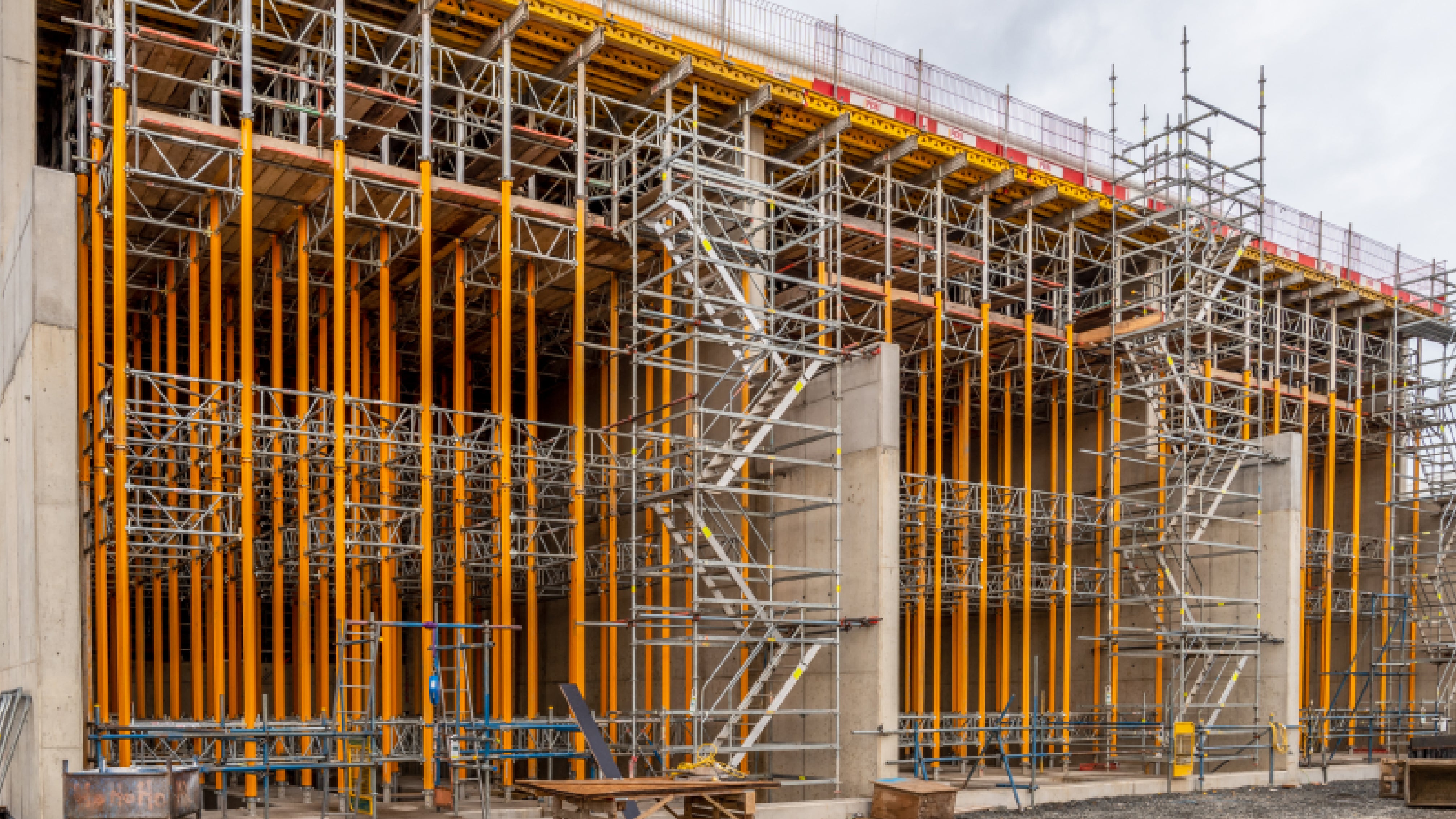 Temporary works for one of the UK’s latest converter stations.