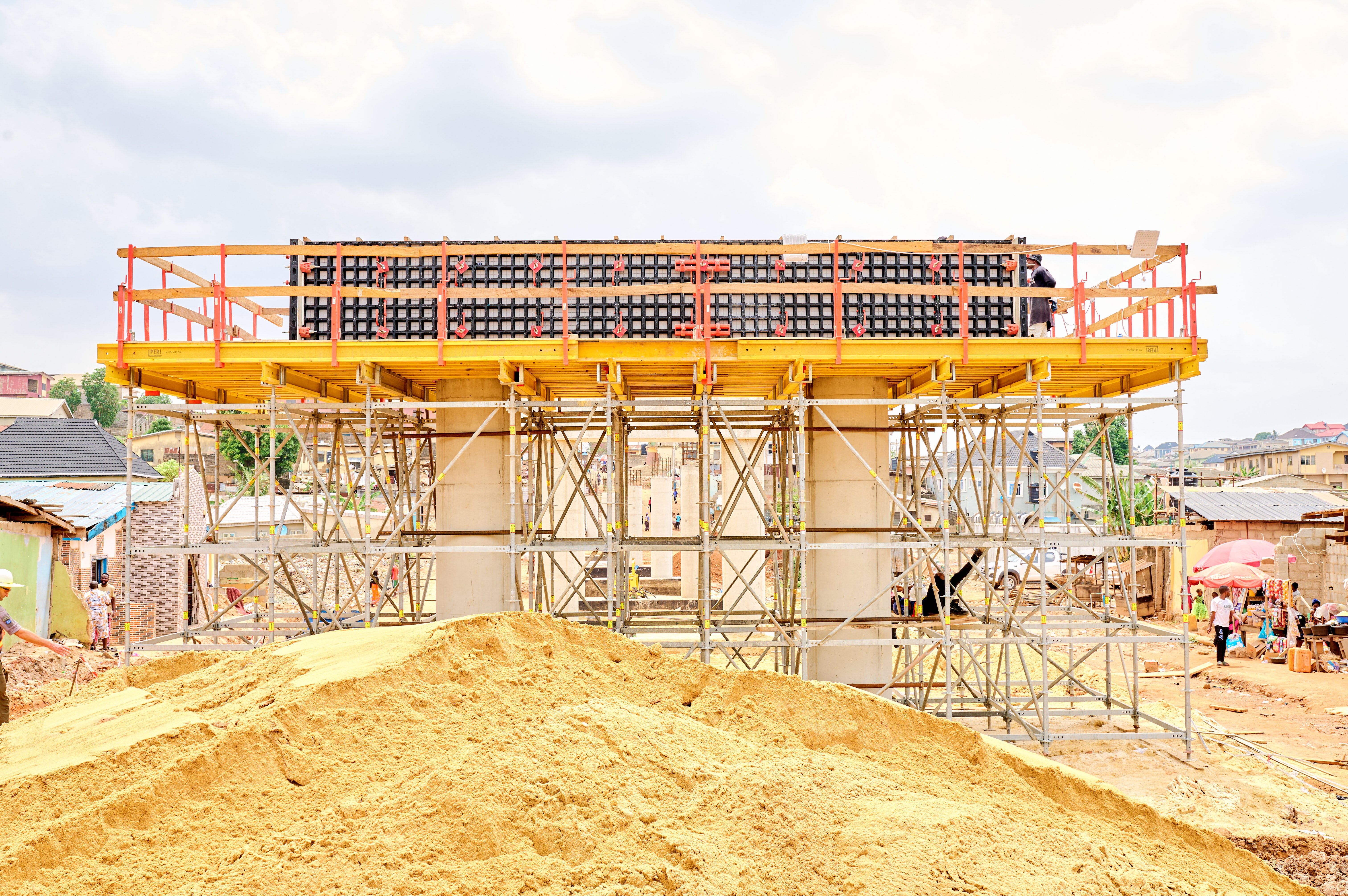 Bridge Construction on Abiola Street by Geld Construction