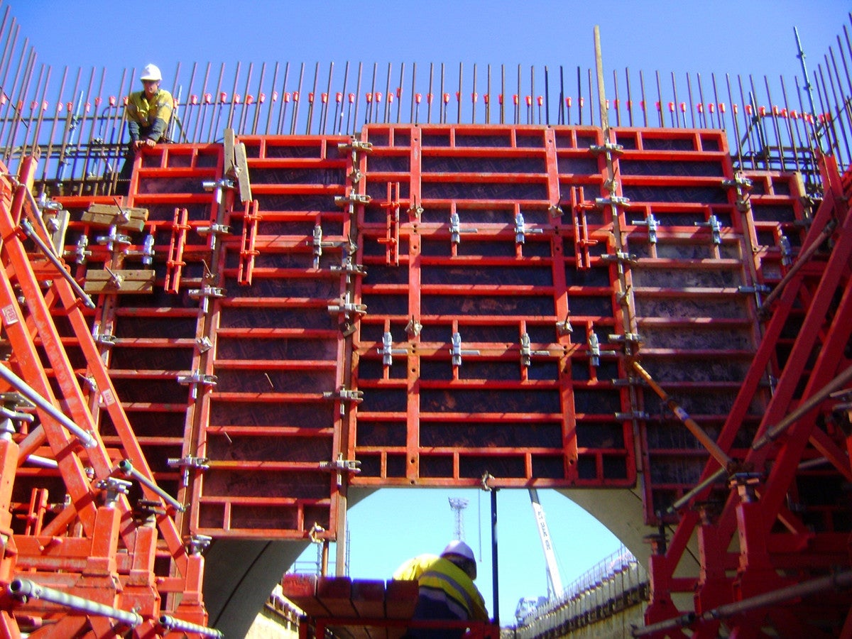 Forming over pc segment.