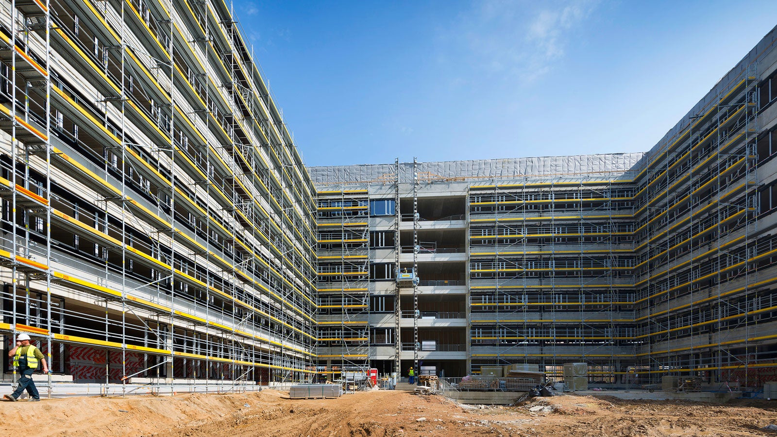 Wysokie wymagania stawiane przez uczestników Porozumienia dla Bezpieczeństwa w Budownictwie to także wysoka jakość i płynny przebieg prac budowlanych.