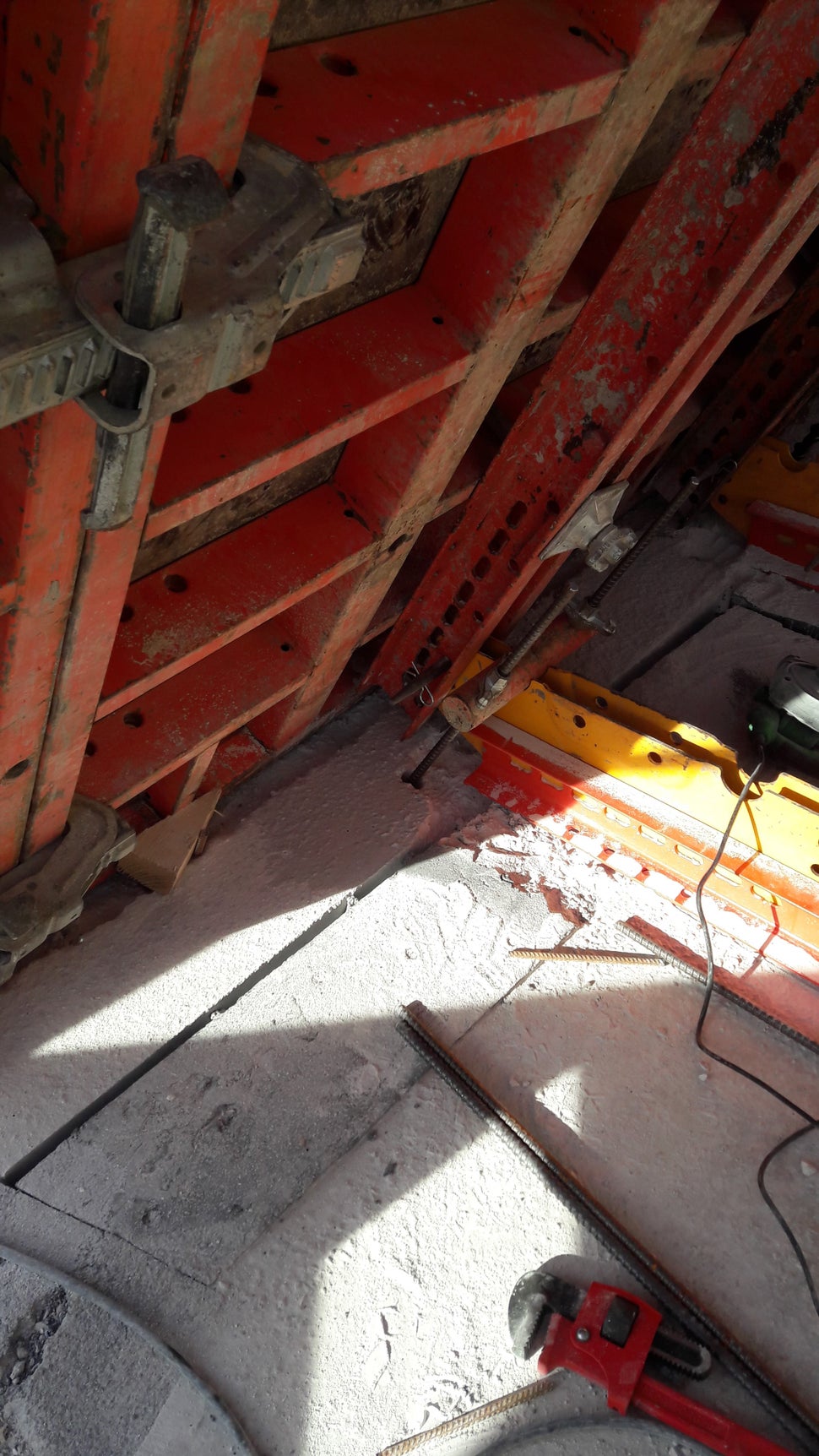 Ancrages en pied starter 1ère levée