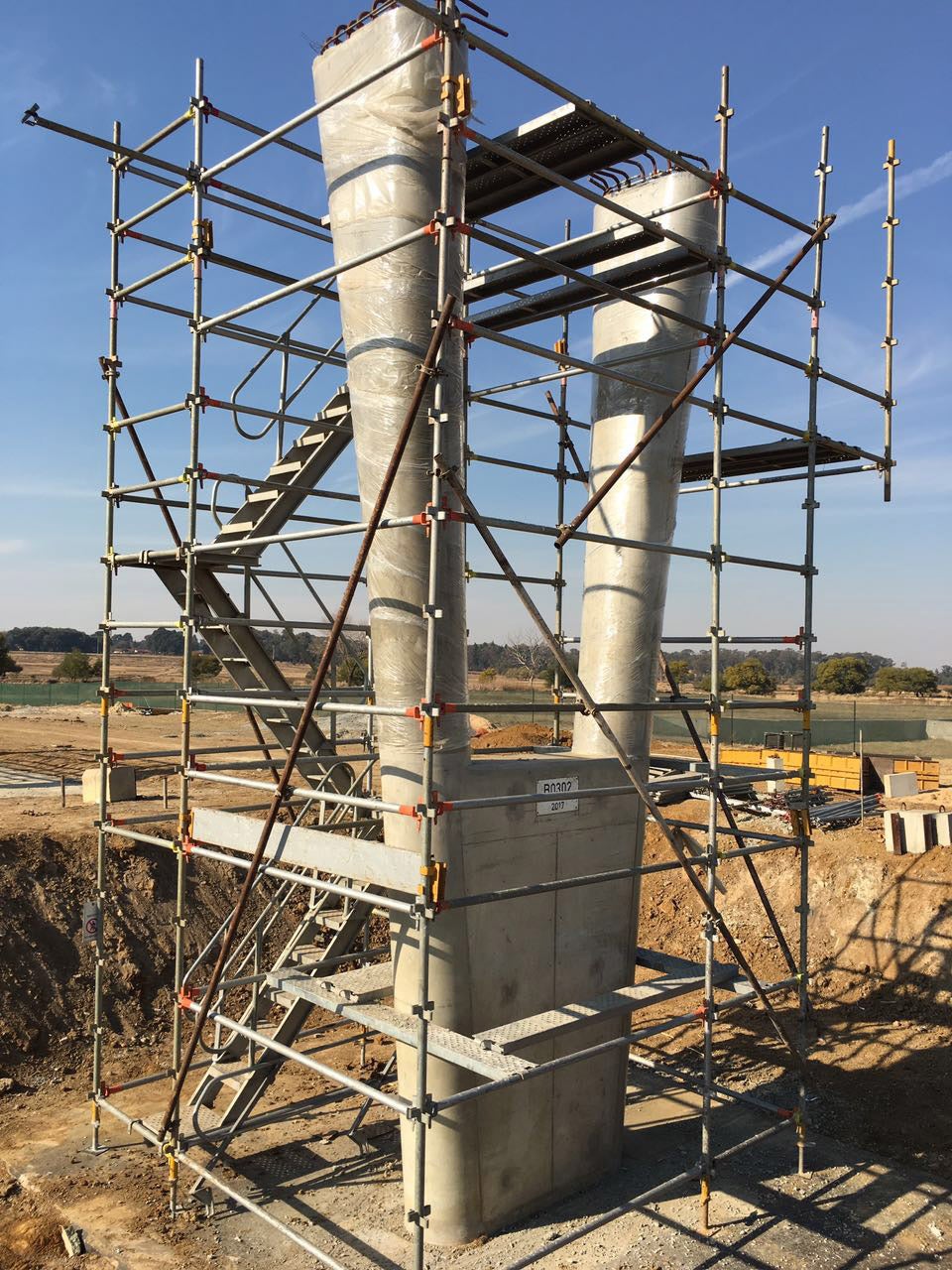 VARIO for pedestrian bridges on the N17 in Ekurhuleni, Gauteng