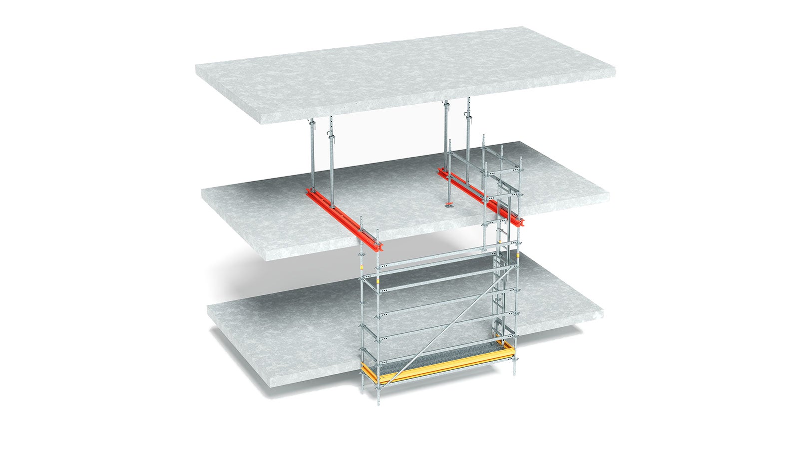 Легкая и независимая конструкция для точечного доступа к рабочей поверхности.