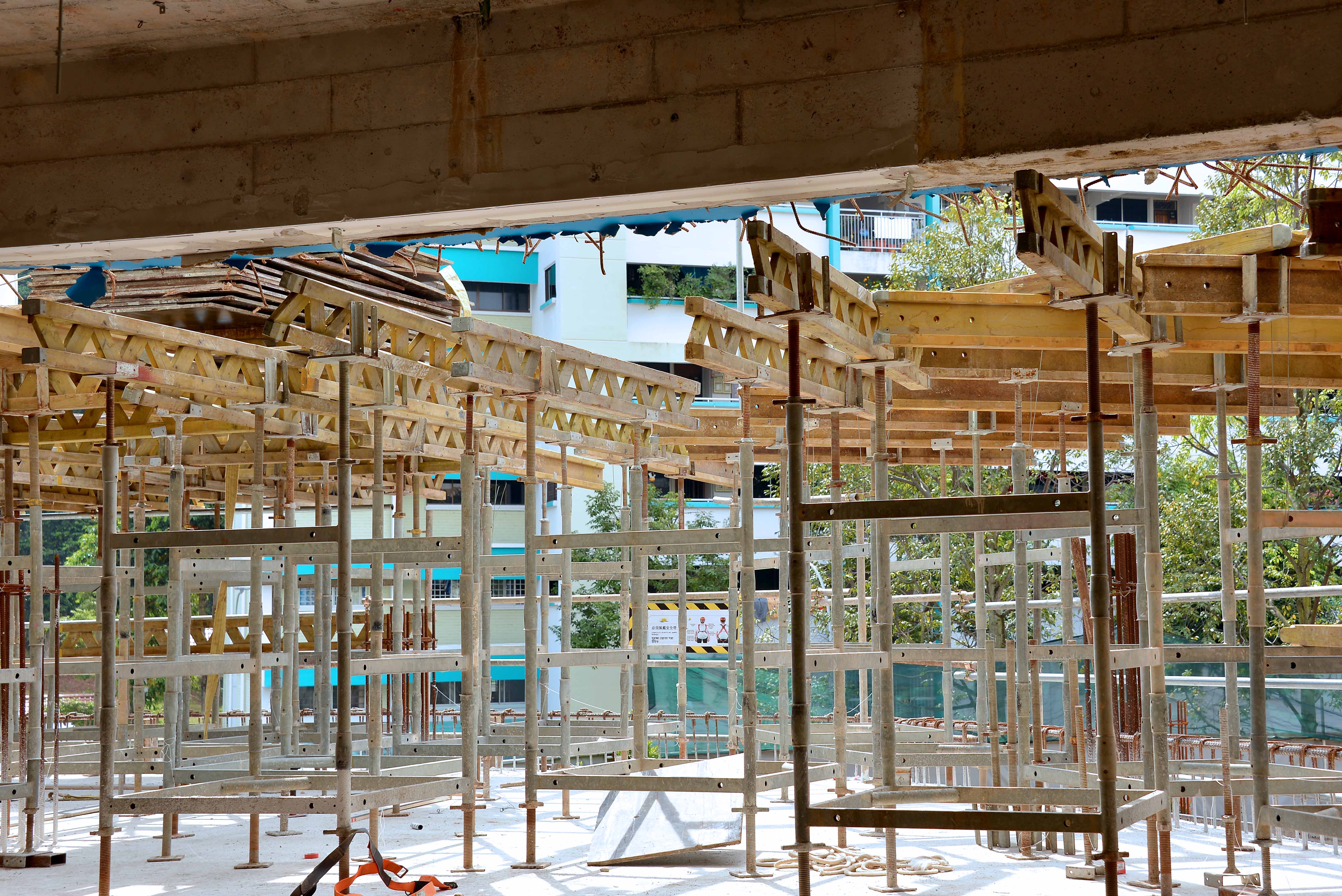 ST 100 shoring of 3m height
