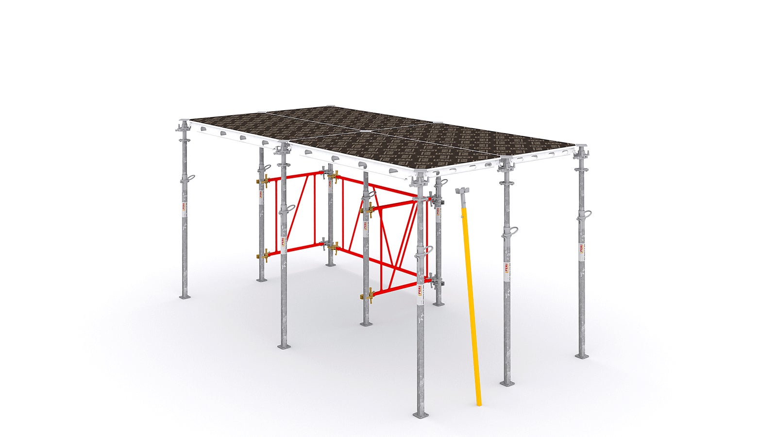 ALPHADECK - modułowy system aluminiowych deskowań stropowych