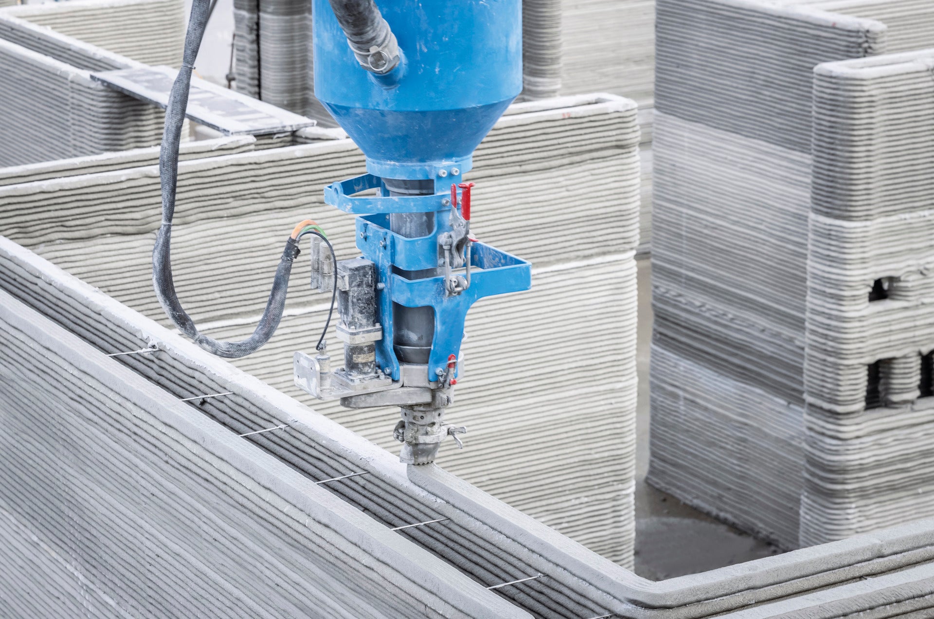 Der 3D-Betondruck ermöglicht als alternative Baumethode neue Wege in puncto Gestaltungsmöglichkeiten.