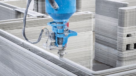 Der 3D-Betondruck ermöglicht als alternative Baumethode neue Wege in puncto Gestaltungsmöglichkeiten.