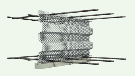 BECOSTOP AS-V is a shuttering unit designed for the installation of construction joints. Applications include construction joints in base slabs, walls and floor slabs.