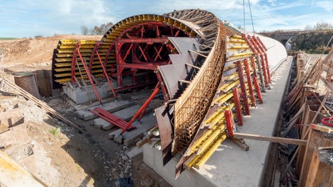 Most přes Ponědražský potok