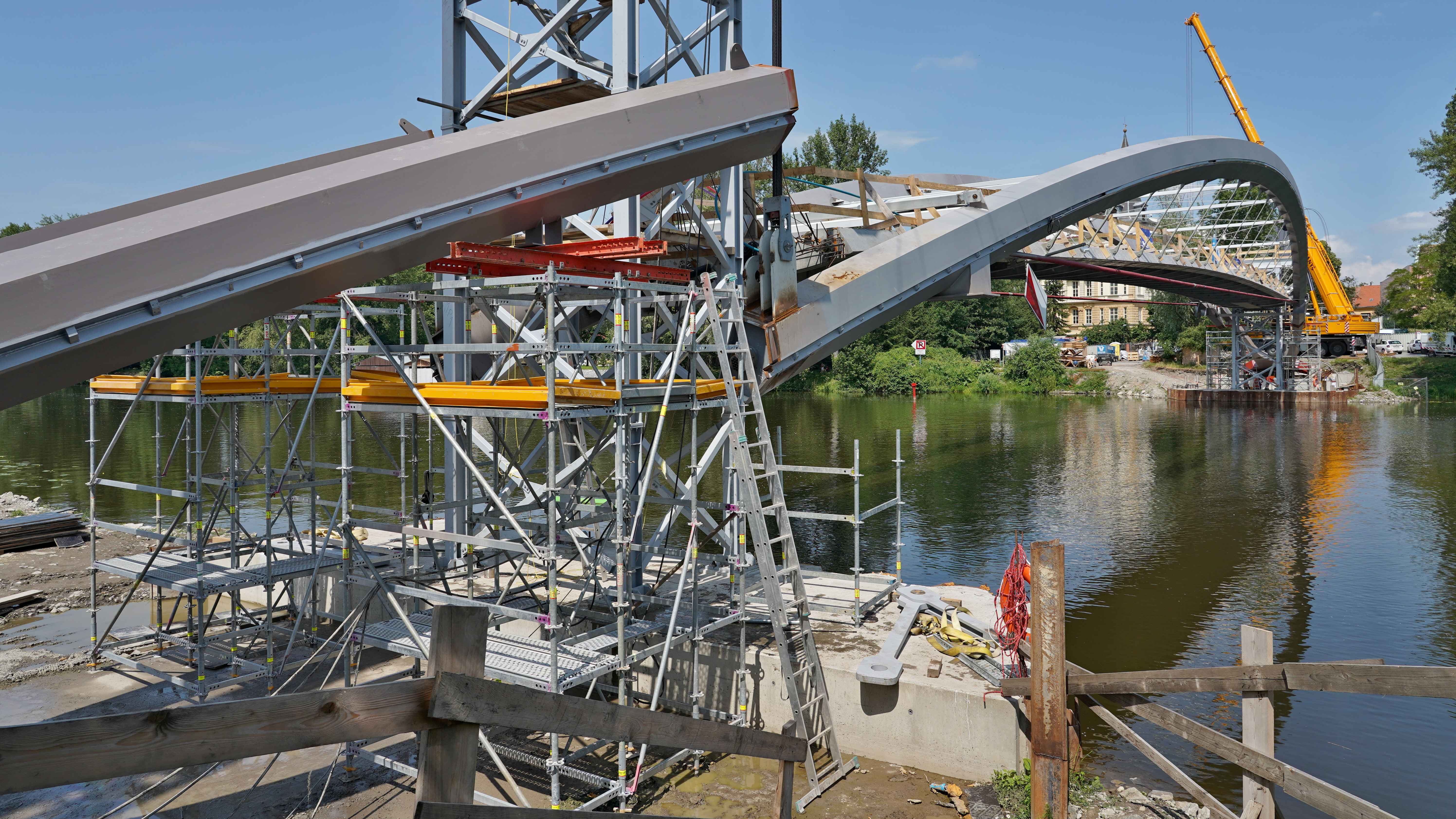 Nová lávka pro pěší a cyklisty, Nymburk