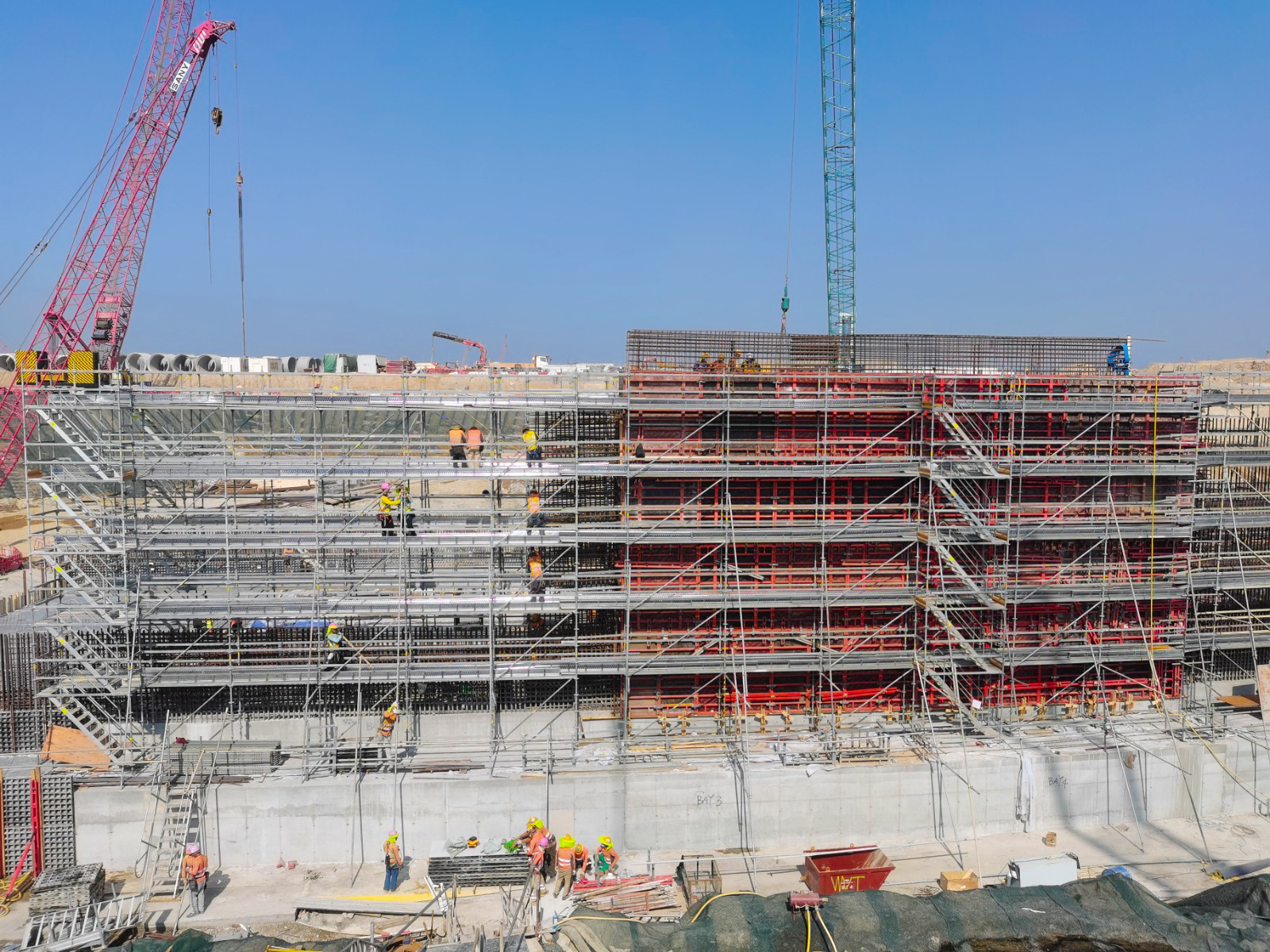 TRIO Wall Formwork has ensured simple shuttering procedures and reduced shuttering times