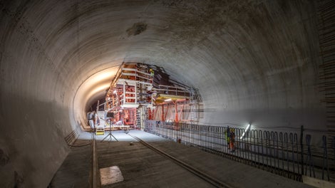 Brenner Basistunnel - Baulos H41 Sillschlucht-Pfons