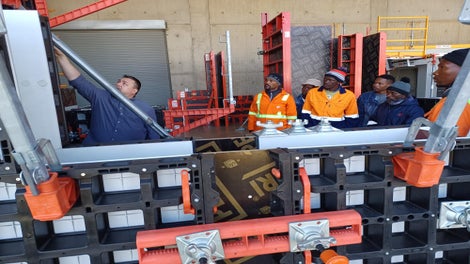 PERI Training in PERI SA exhibition centre