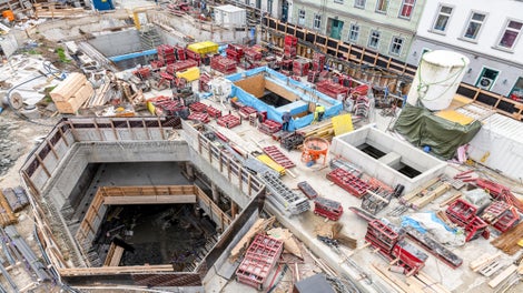 Überblick Baustelle U2 17-21