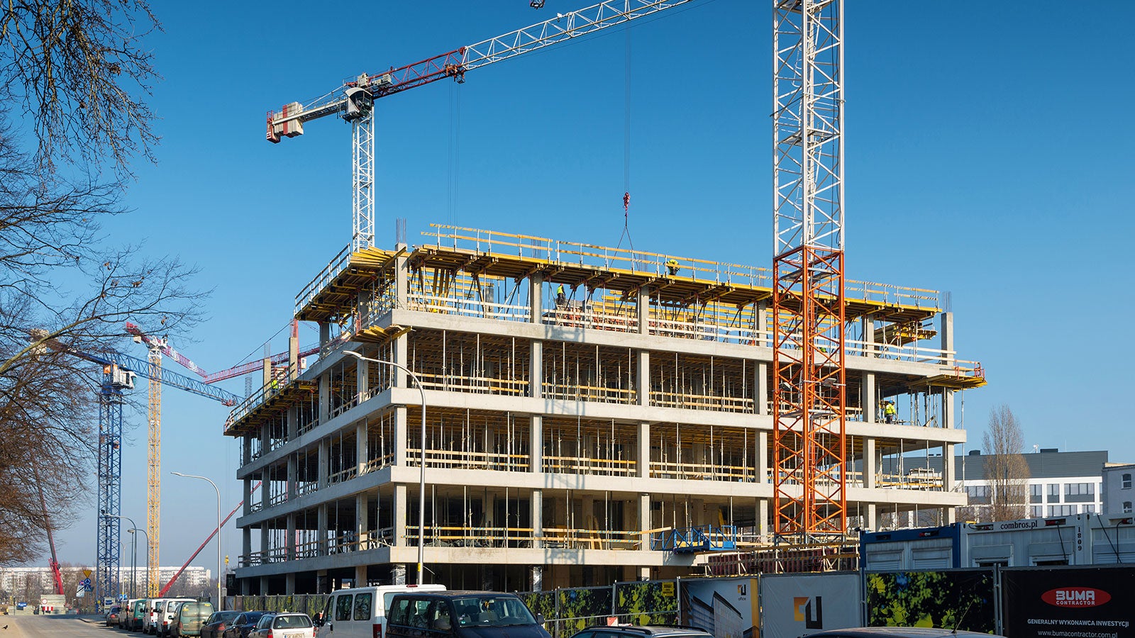 Nowo powstający biurowiec CU Office z certyfikatem BREEAM.