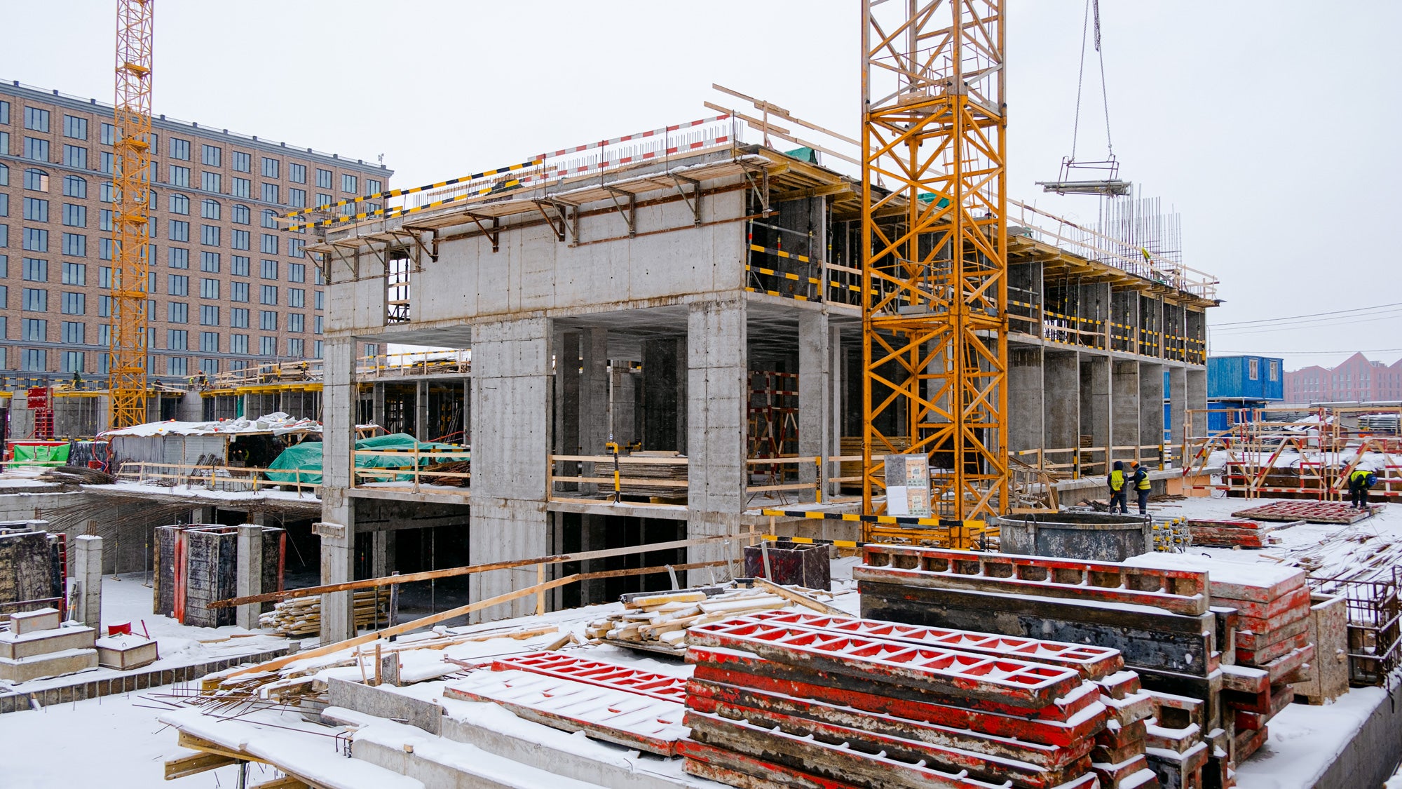 Клиент с 2018 года формирует свой собственный парк оборудования совместно с PERI. 