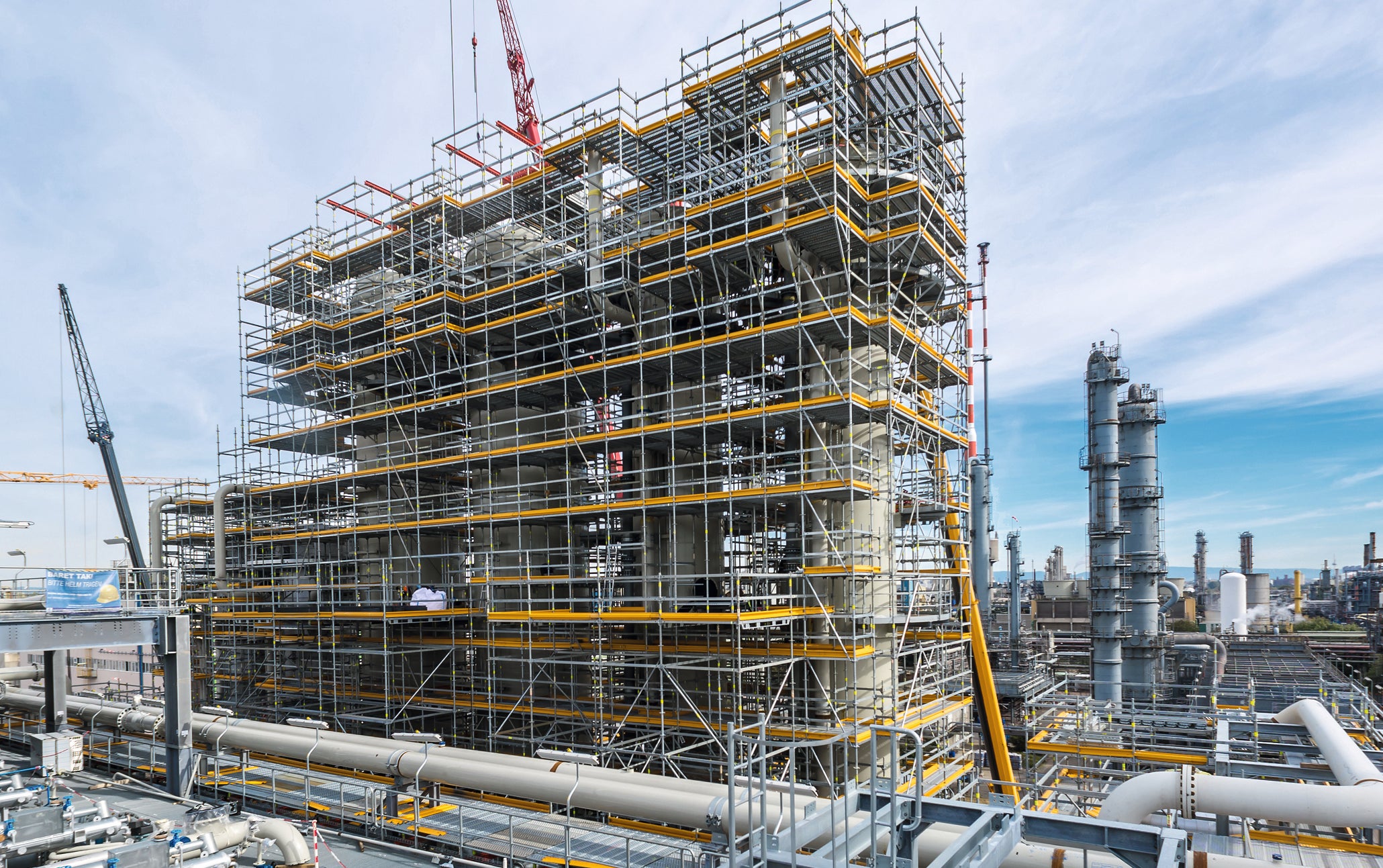 Planning and material from a single source: this is PERI's holistic approach to industrial projects with the acquisition of promaintain.