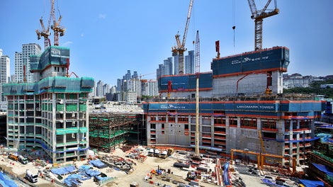 해운대 엘시티 복합개발사업, 해운대구, 부산시 (2016.08)