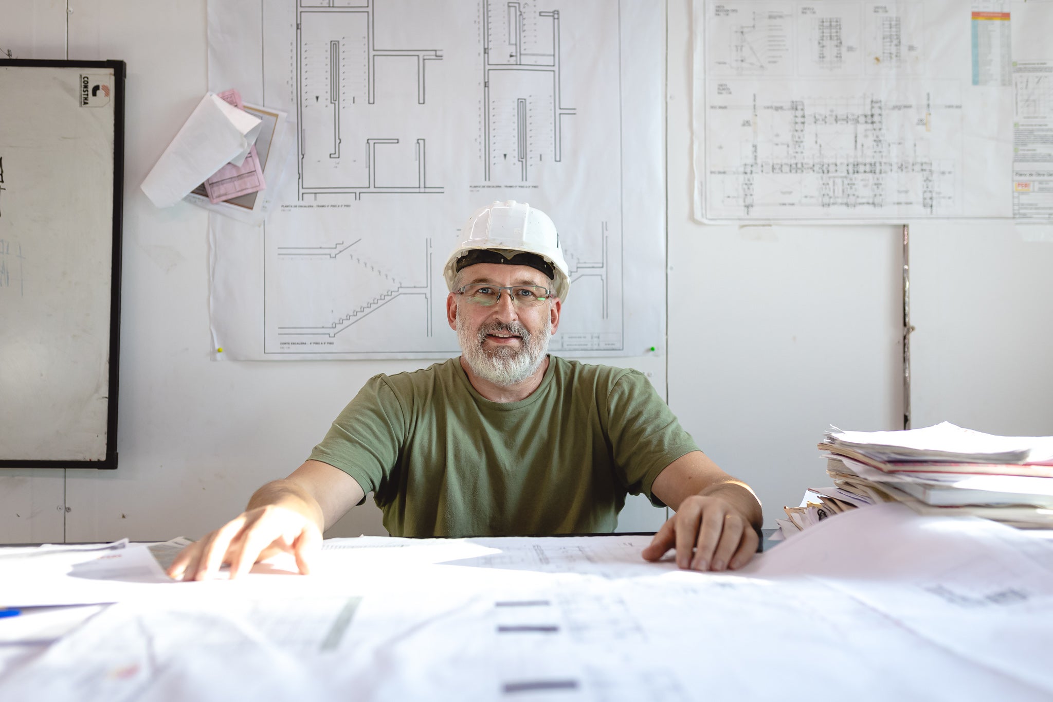 Arq. Cristian Nobs, Jefe de Obra Torre Costanera Sur