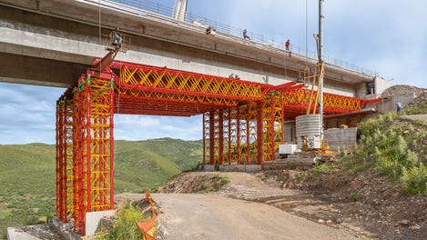 Peri Falsework Trave reticolare VARIOKIT VRB per carichi elevati