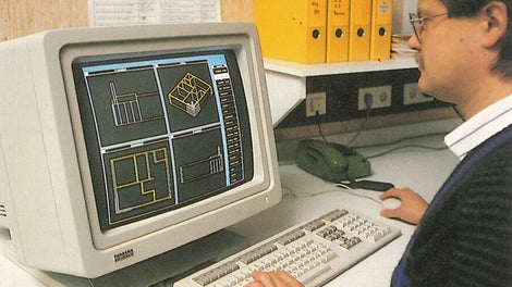 &lt;p&gt;73 moderne CAD-Arbeitspl&amp;auml;tze ersetzen die Zeichenbretter in Wei&amp;szlig;enhorn. Weiter werden Produktionsroboter und eine PC-gesteuerte Lagertechnik angeschafft sowie die Pulverbeschichtungsanlage in Betrieb genommen.&lt;br /&gt;<br/>&amp;nbsp;&lt;/p&gt;<br/>