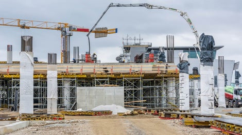 Zidovi izvedeni DUO oplatom koja se koristila i za temelje i šahtove.