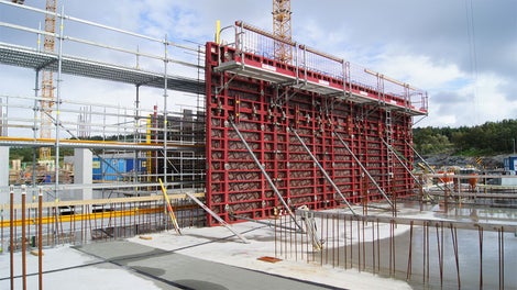 MAXIMO og MXK: Veggsystem med støpeplatting