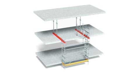 Легкая и независимая конструкция для точечного доступа к рабочей поверхности.