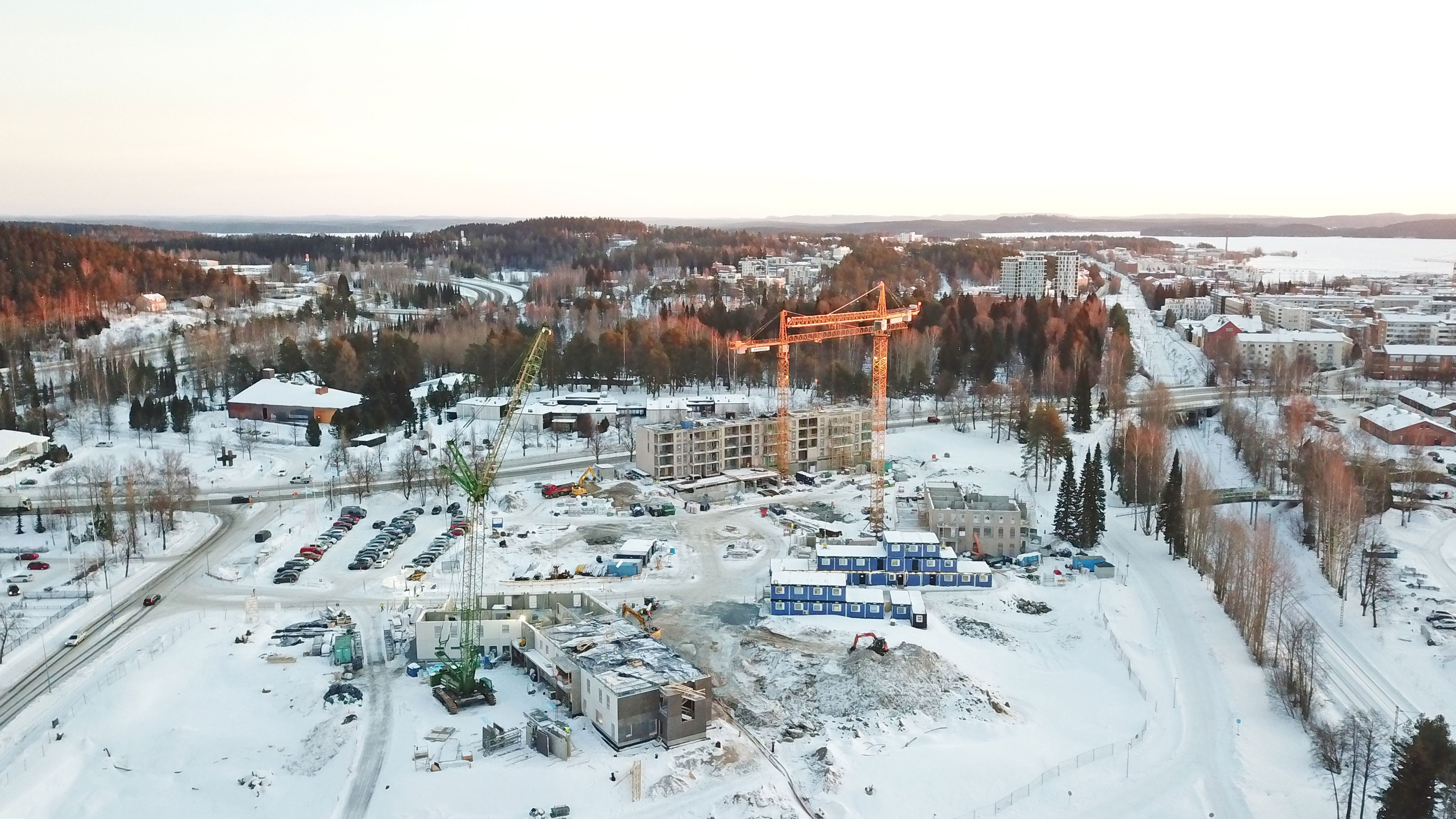 Kuopion Kiuru valmistuu Puijonkuppeen uudelle asuinalueelle kävelymatkan päähän keskustasta. 