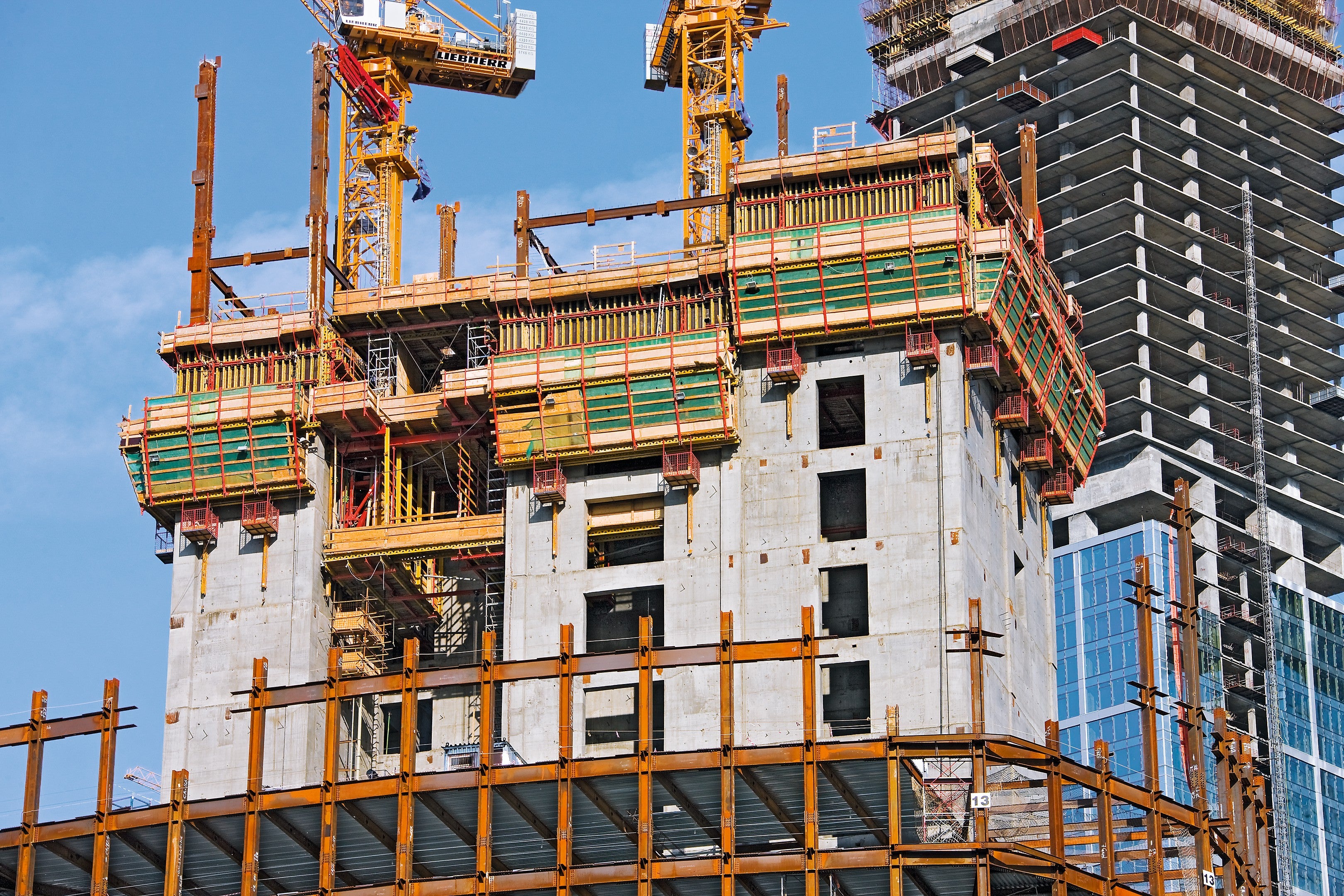 самоподъемные опалубочные системы