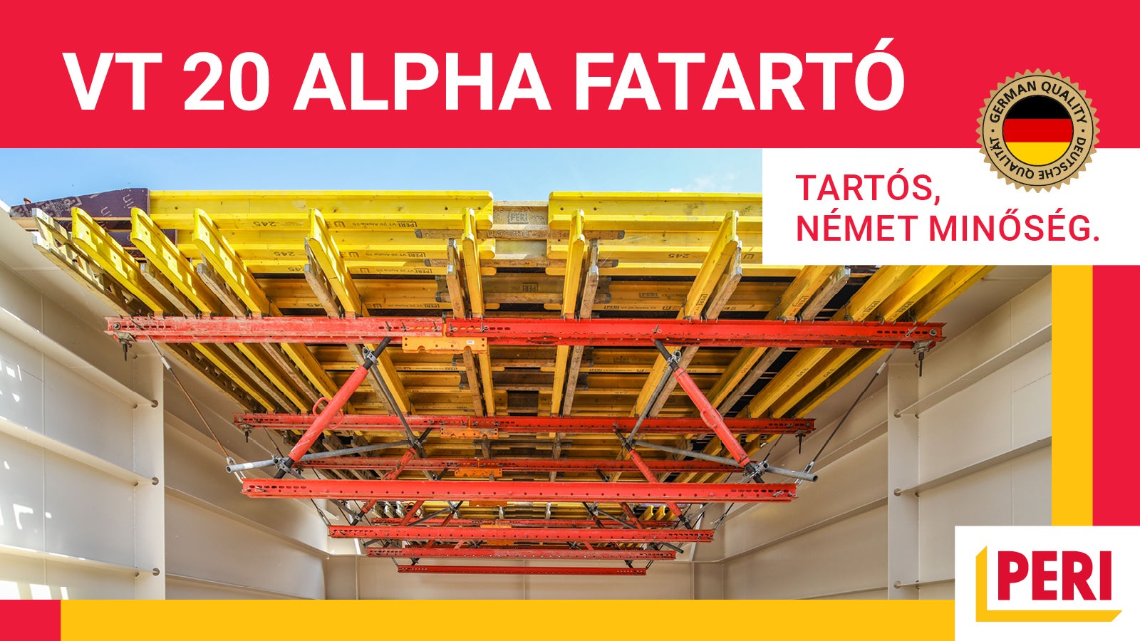 VT 20 Alpha fatartó - tartós, német minőség